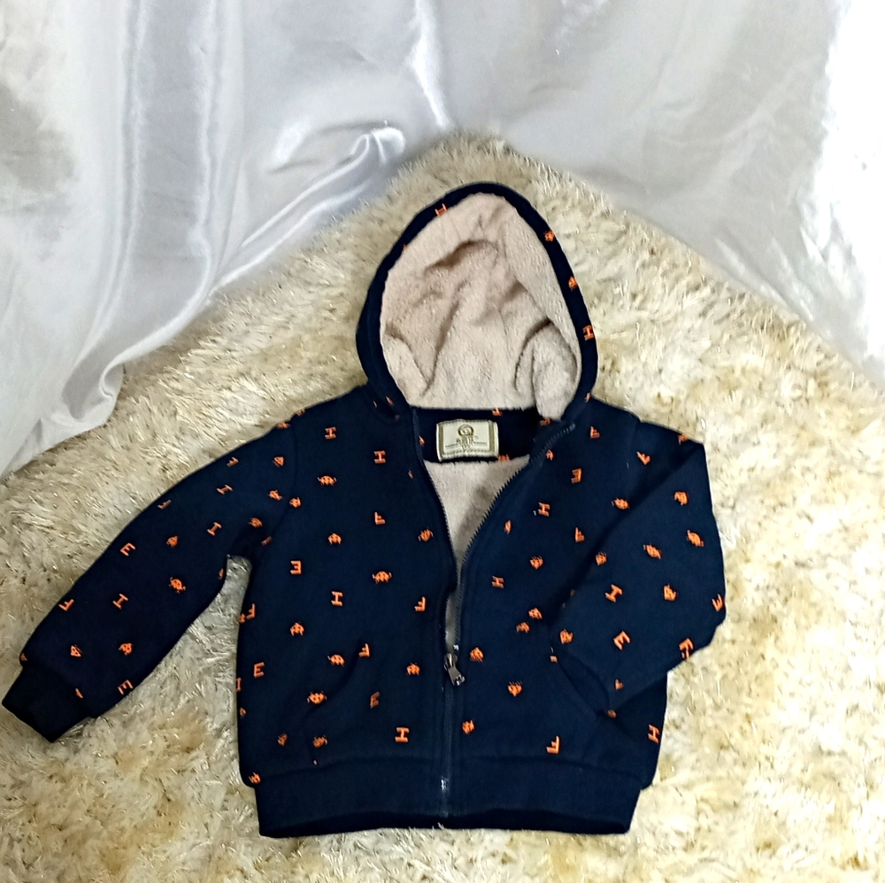 Fleece hooded jacket- boys-girls (Unisex)